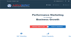 Desktop Screenshot of aidasinc.com